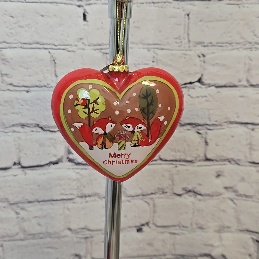 Pier 1 Glass Ornament